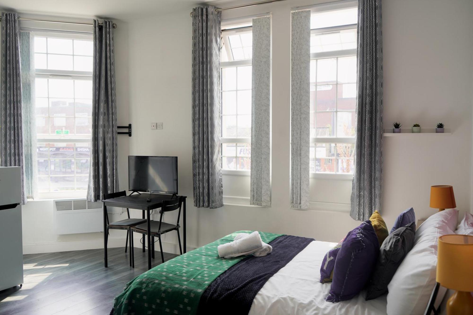 Bright And Spacious Studio In Central Birmingham Exterior foto